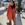 Abrigo Derhy Carly peludito naranja - Imagen 1