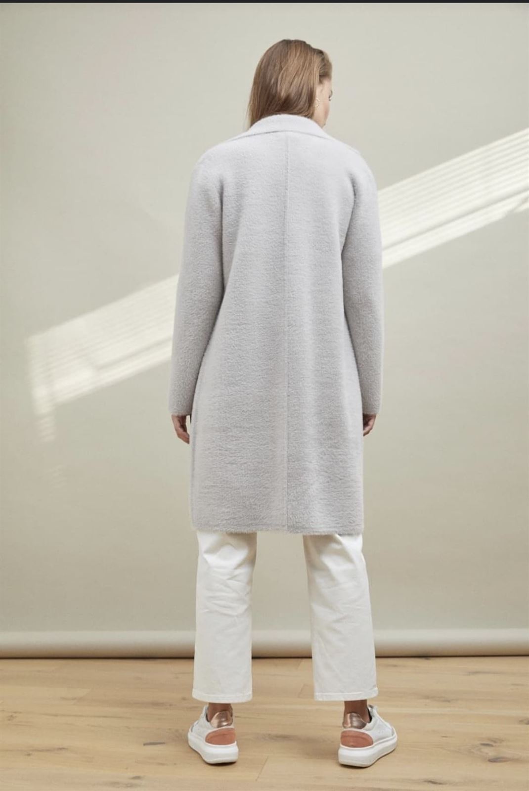 Abrigo ese gris tricot - Imagen 4
