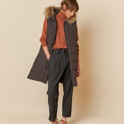 Abrigo Indi & Cold CAPUCHA PELO OSLO GF.720 NEGRO - Imagen 2