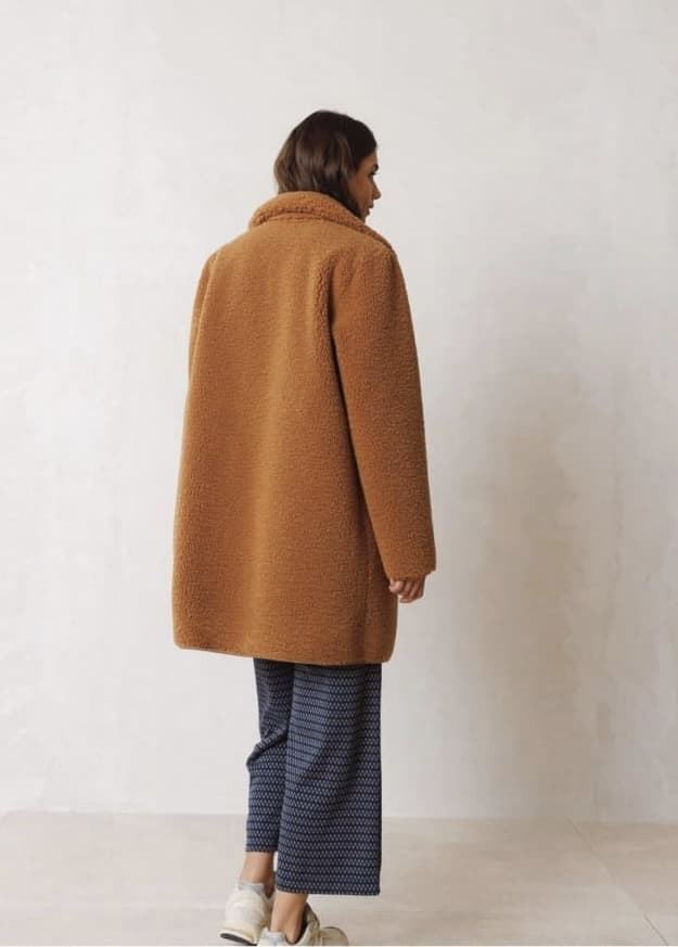 Abrigo Indi & Cold reversible camel largo - Imagen 4