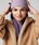 Abrigo Oky capucha camel - Imagen 2
