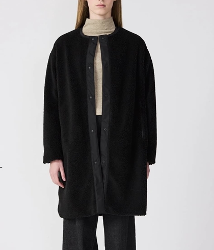 Abrigo TANTÄ DIVOTRA Black Negro - Imagen 1