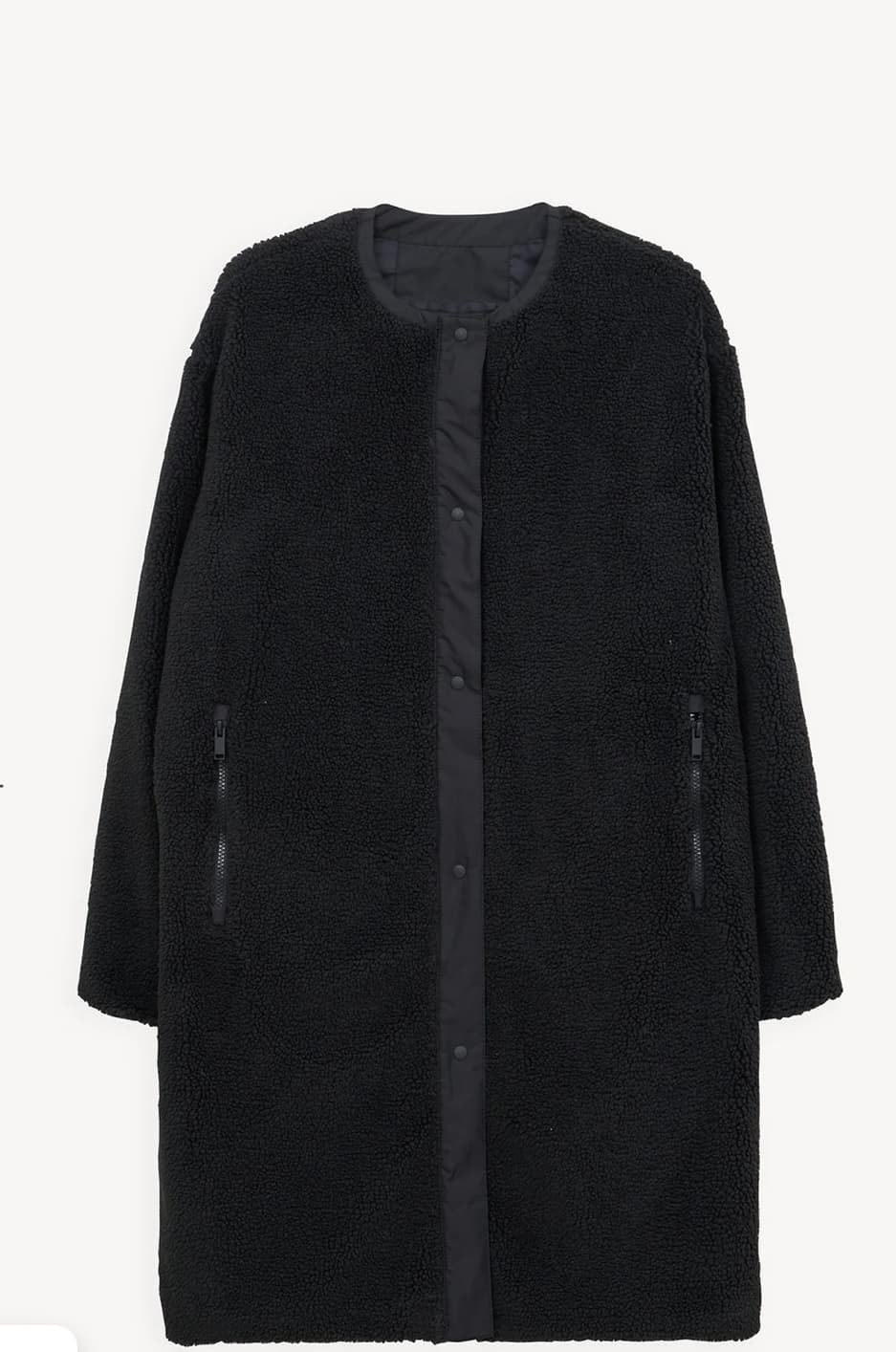 Abrigo TANTÄ DIVOTRA Black Negro - Imagen 4