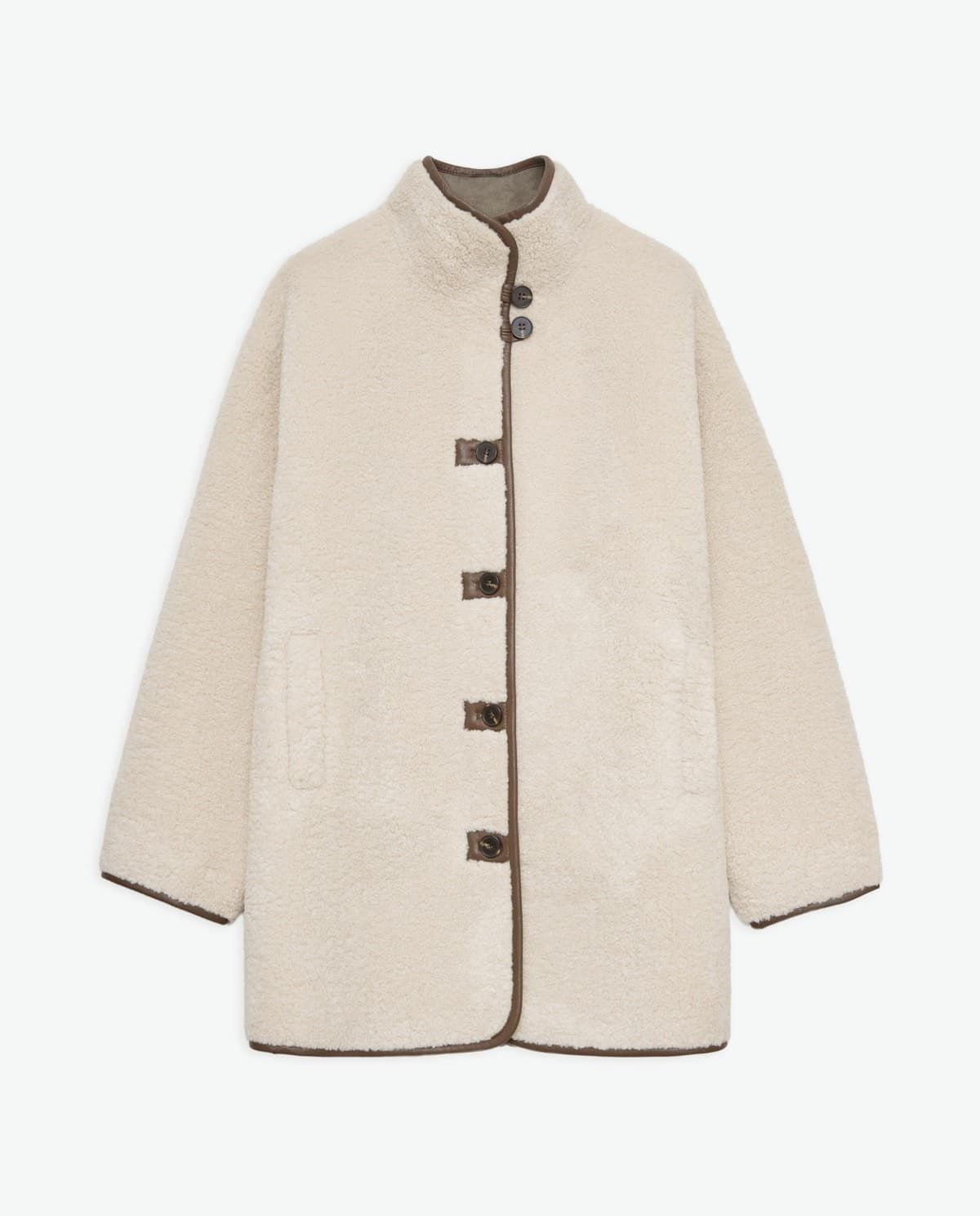 Abrigo Yerse 43612 CORTO brorreguito crudo - Imagen 5