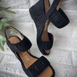 Alpargata Casteller 603 elastico negra - Imagen 1