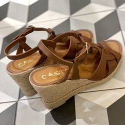 Alpargata Casteller 715 vacuno cuero - Imagen 1