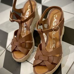 Alpargata Casteller 715 vacuno cuero - Imagen 2