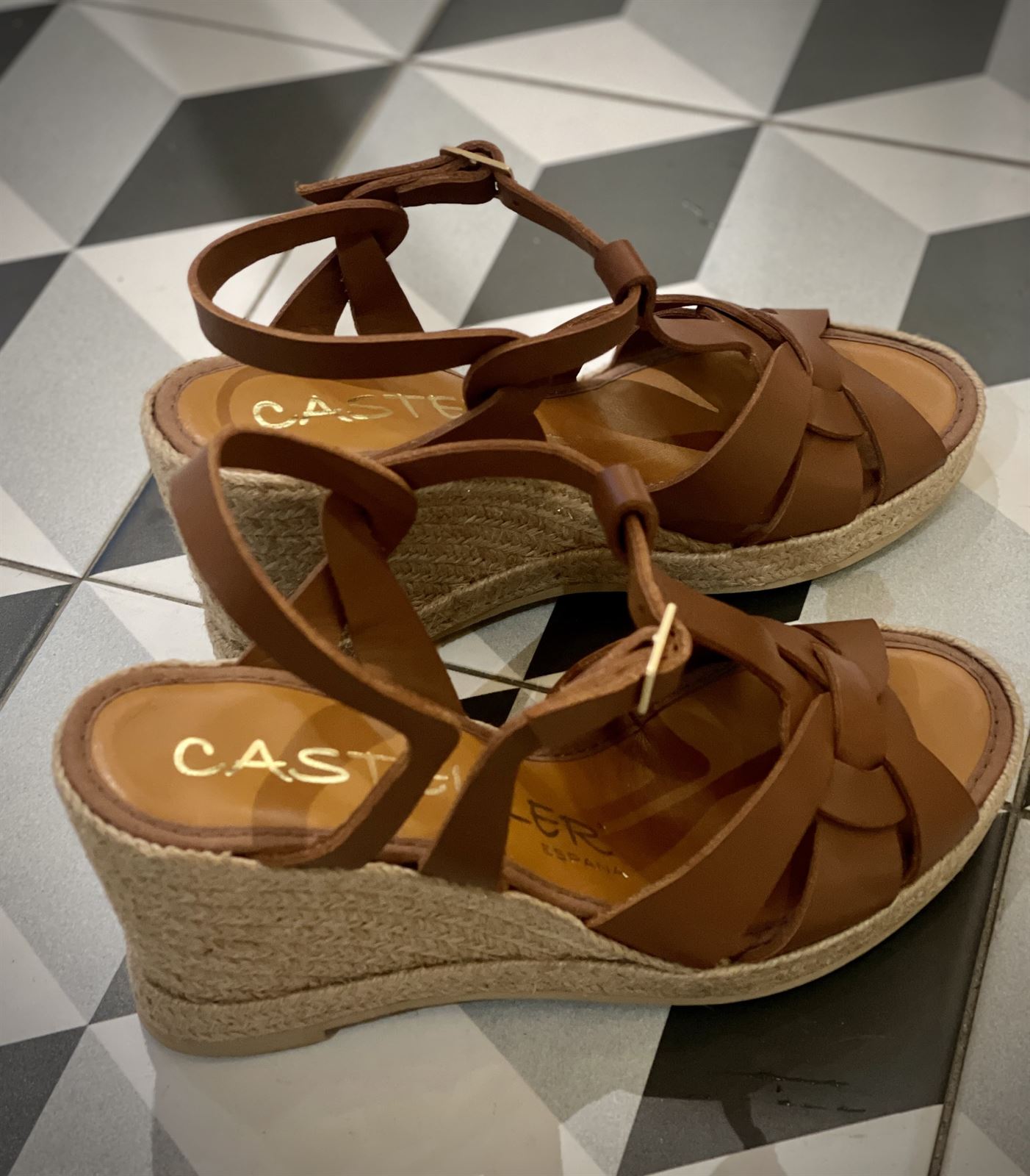 Alpargata Casteller 715 vacuno cuero - Imagen 3