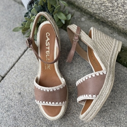 Alpargata Casteller 884 cuero natural - Imagen 2