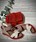 Alpargata cuña Casteller elastico bicolor rojo - Imagen 1