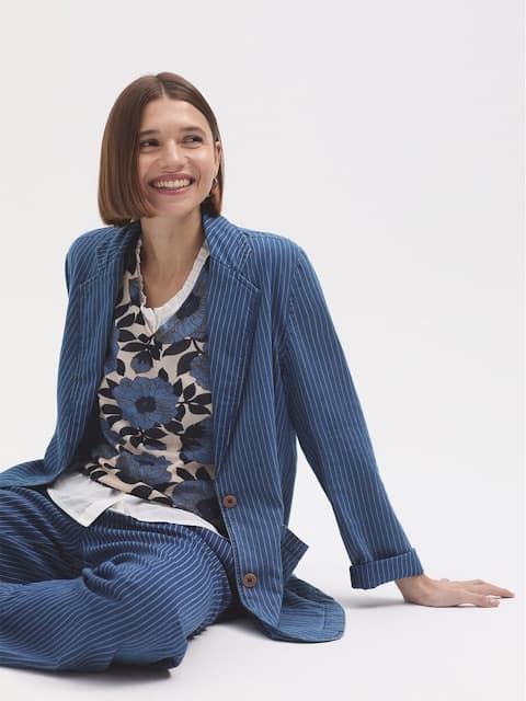 Americana blazer Nice Things vaquera rayas - Imagen 1