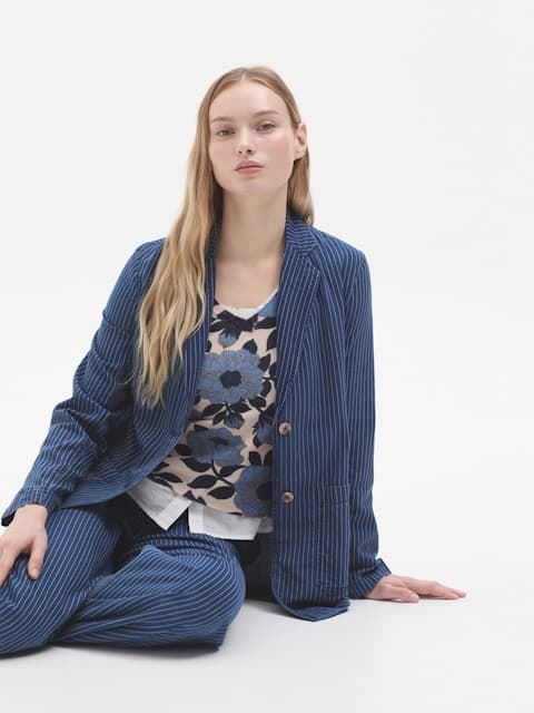 Americana blazer Nice Things vaquera rayas - Imagen 3