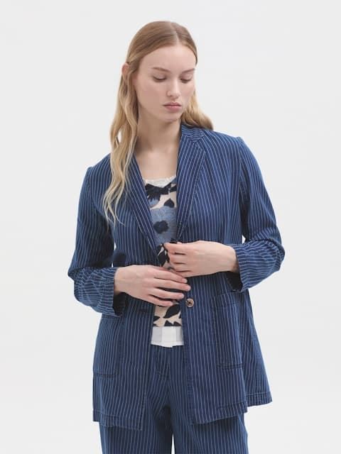 Americana blazer Nice Things vaquera rayas - Imagen 4