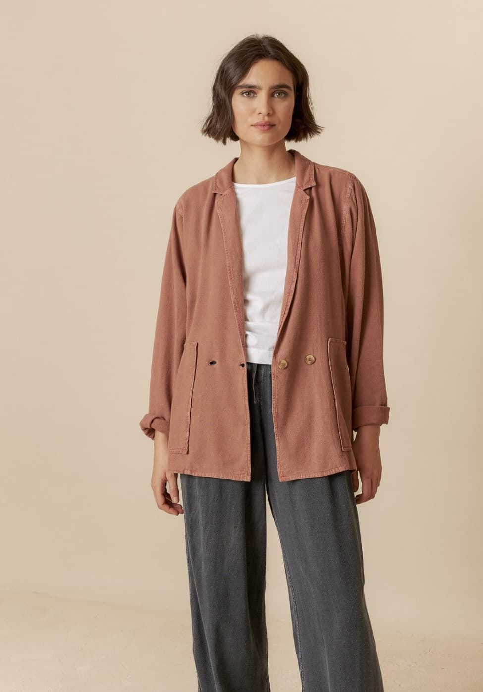 Americana Indi & Cold vintage textura color toffe - Imagen 4