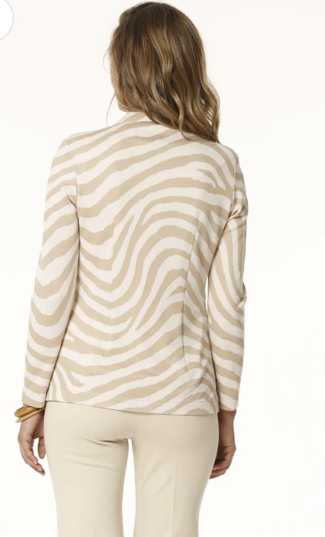 Americana Oky YODIA punto estampada crudos. - Imagen 3