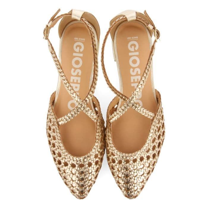 Bailarina Gioseppo LESKOVIC trenzada PLATINO ORO - Imagen 3