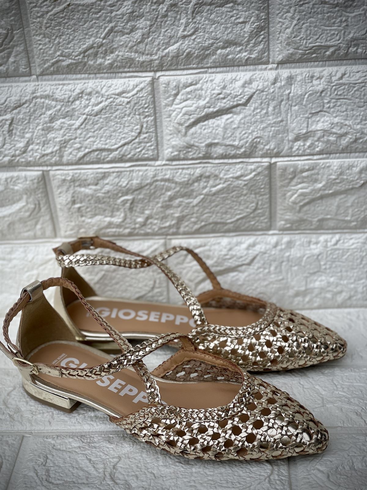 Bailarina Gioseppo LESKOVIC trenzada PLATINO ORO - Imagen 4