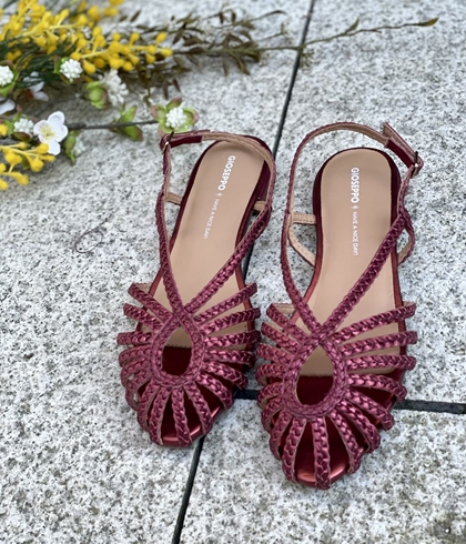 BAILARINAS Cangrejeras GIOSEPPO 75440 BURDEOS - Imagen 2