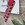 Bailarinas crochet tonos rosa fucsia - Imagen 2