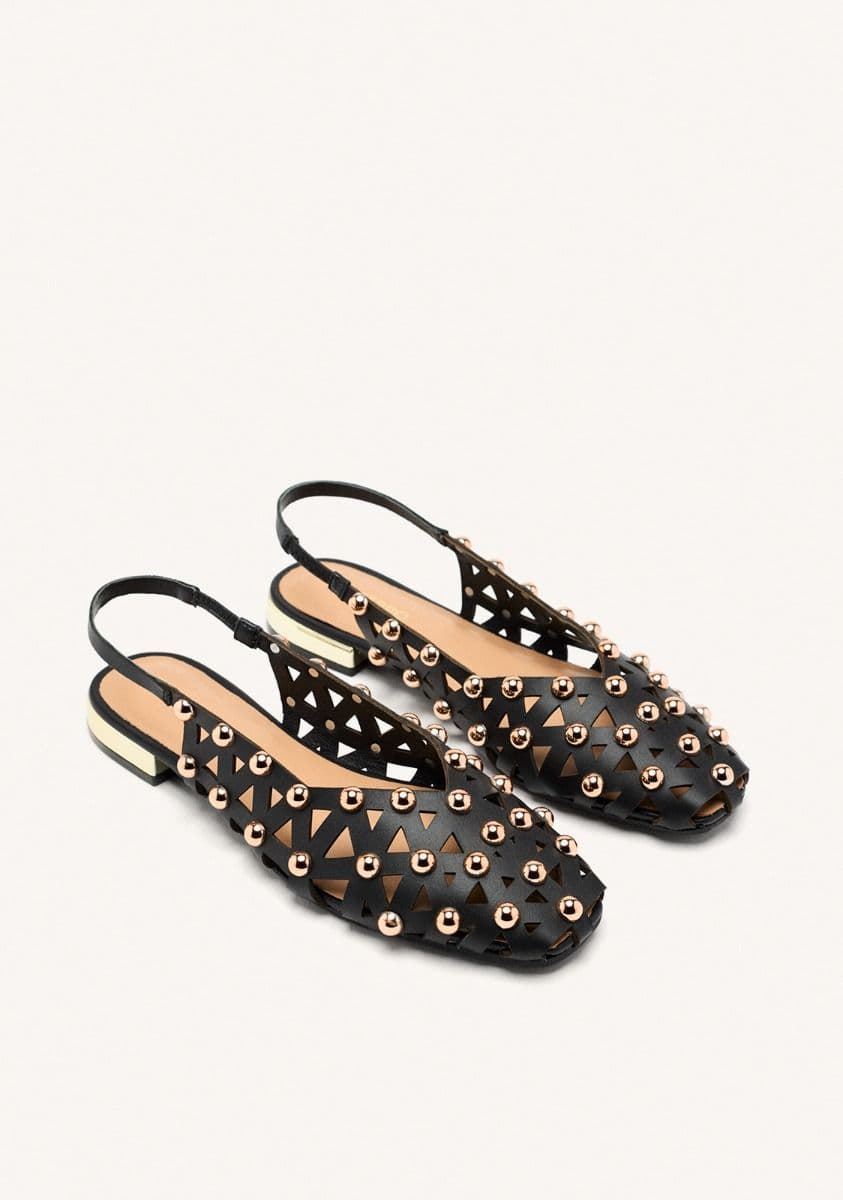 BAILARINAS GIOSEPPO CALAMUS PIEL TACHAS NEGRAS. - Imagen 2