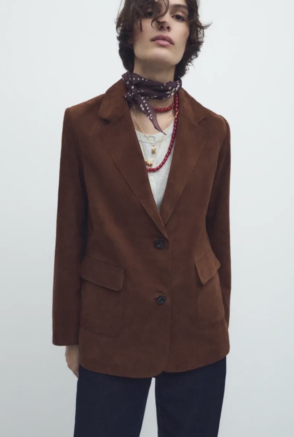 Blazer ese O ese  304457-1080 // BLAZER.BIRKIN  piel marrón - Imagen 1