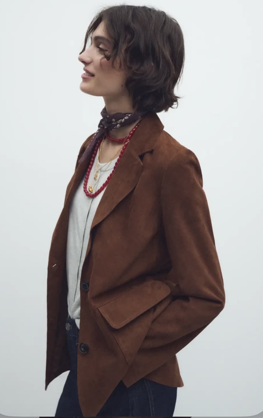 Blazer ese O ese  304457-1080 // BLAZER.BIRKIN  piel marrón - Imagen 2