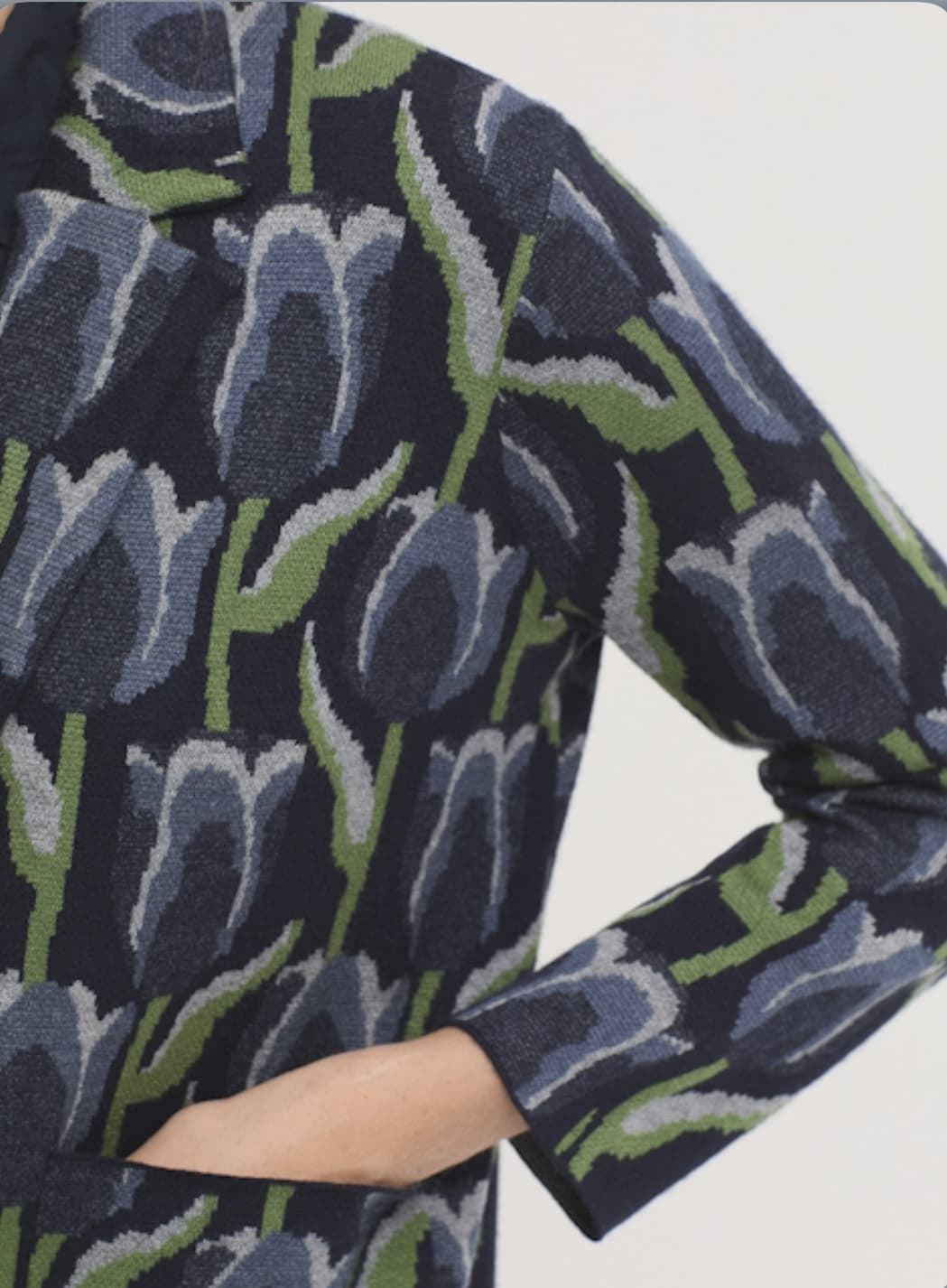 Blazer nice things jacquard de punto - Imagen 5