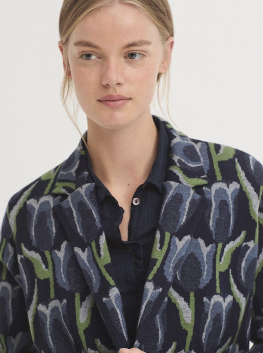 Blazer nice things jacquard de punto - Imagen 6