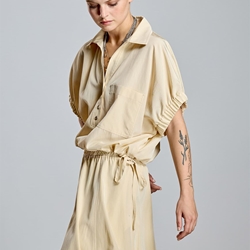 BLUSA Alba Conde 2310-420-13 BEIGE - Imagen 1
