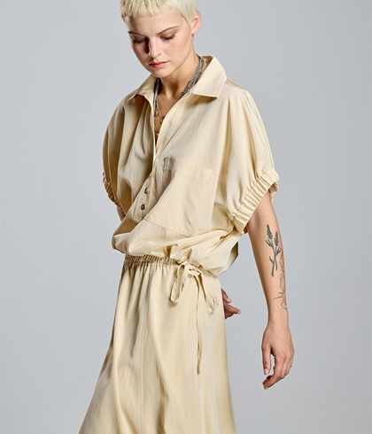 BLUSA Alba Conde 2310-420-13 BEIGE - Imagen 1