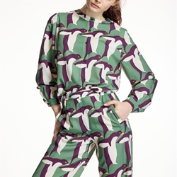 Blusa Alba Conde 5307 ESTAMPADO PINGÜINOS - Imagen 1