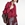 Blusa Alba Conde  6305 con volantes granate - Imagen 2