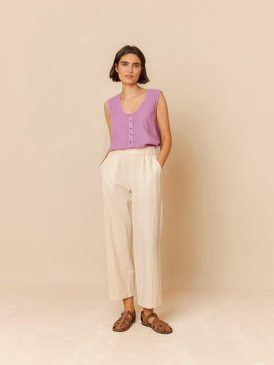 Blusa BIndi & Cold AD371 violeta - Imagen 2