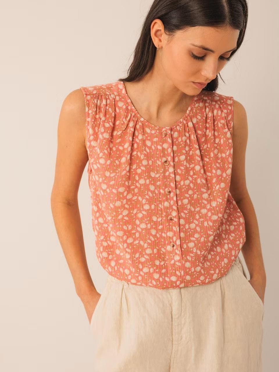 Blusa BIndi & Cold MI187 estampada sandia - Imagen 1