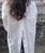 Blusa blanca LOVE larga blanca - Imagen 1