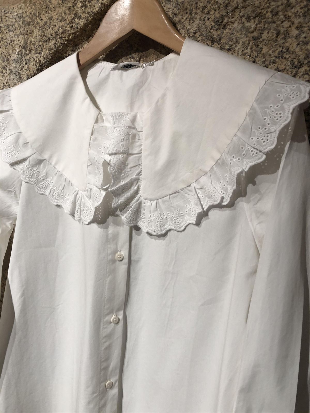 Blusa bobo blanca - Imagen 2