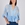 Blusa Derhy BALLADE bordada azul cielo - Imagen 1