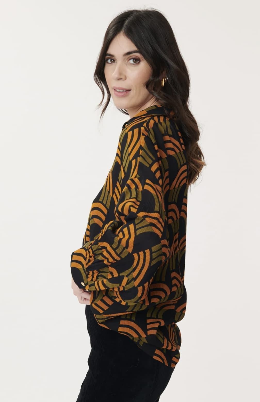 Blusa Derhy baxter geométricos - Imagen 3