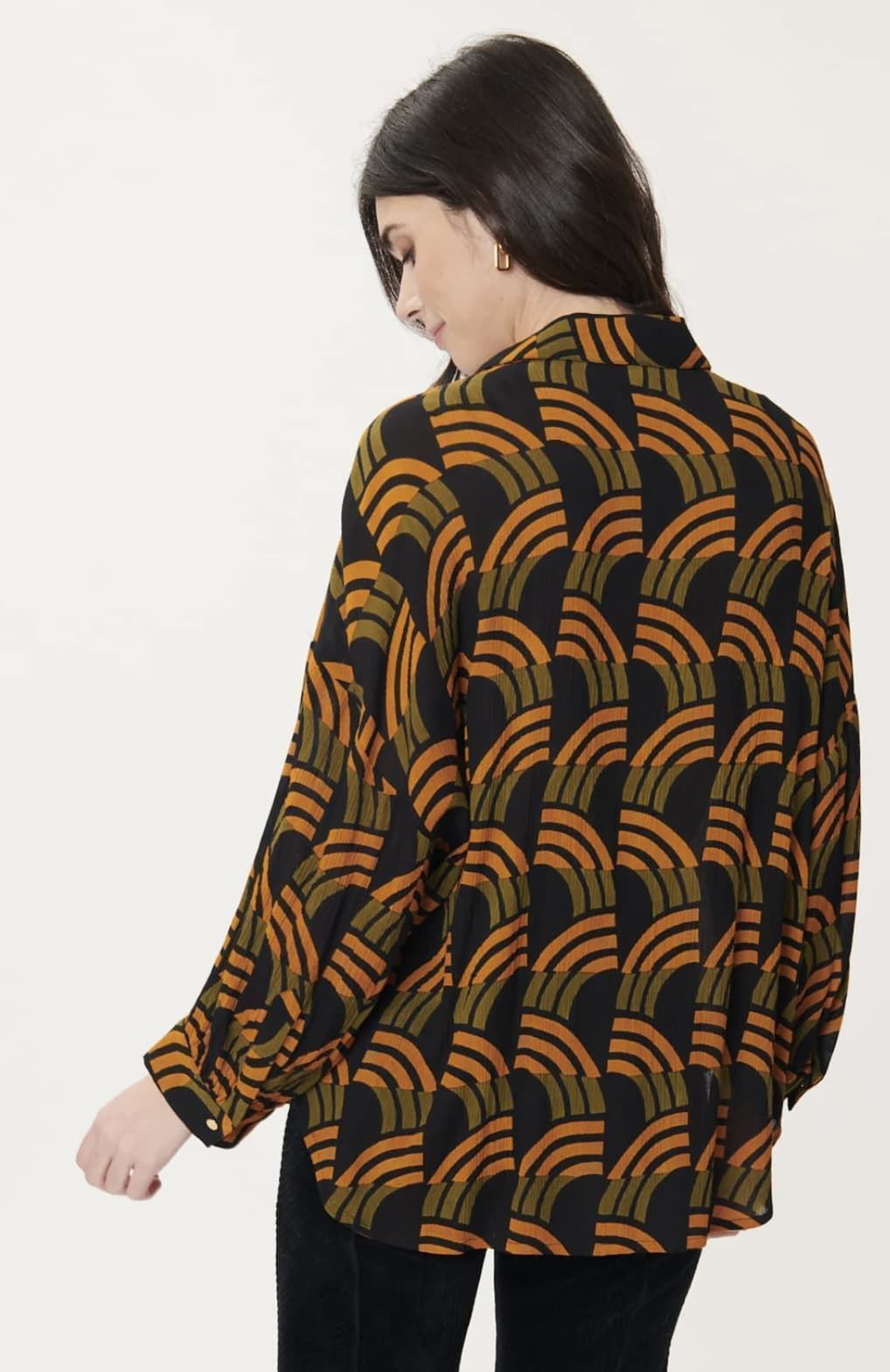 Blusa Derhy baxter geométricos - Imagen 4
