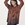 Blusa Derhy Benjamine estampado étnico teja. - Imagen 2