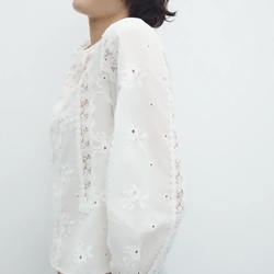 Blusa  ese O ese PRUDENCIA WHITE - Imagen 1