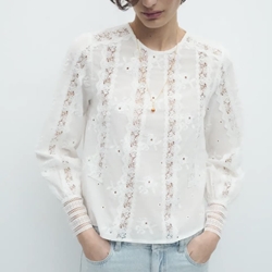 Blusa  ese O ese PRUDENCIA WHITE - Imagen 2
