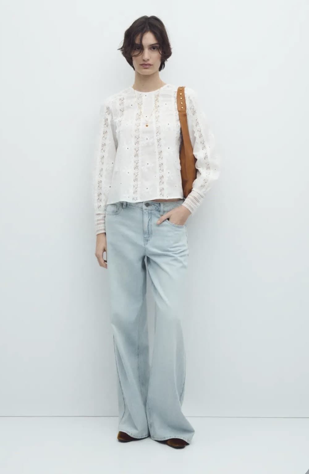 Blusa  ese O ese PRUDENCIA WHITE - Imagen 4