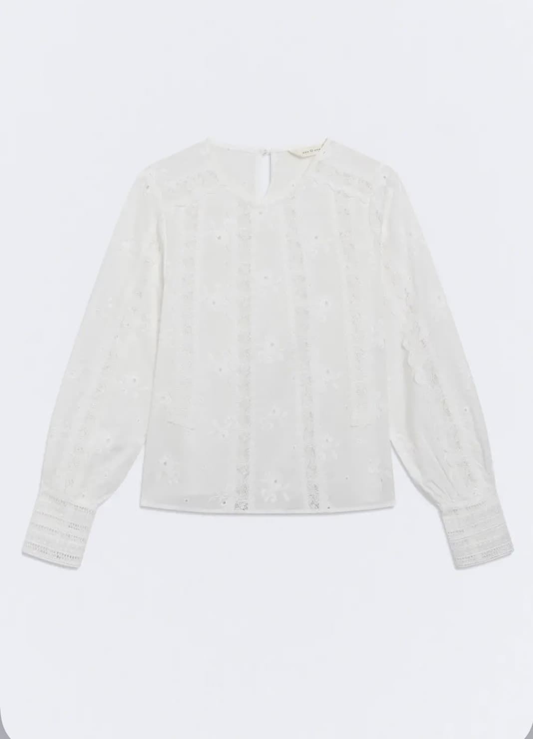 Blusa  ese O ese PRUDENCIA WHITE - Imagen 5