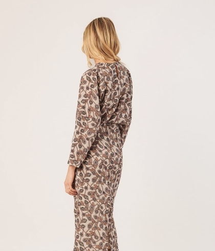 Blusa Indi & Cold algodón creado AD202 beige - Imagen 2