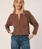 Blusa Indi & Cold ALGODÓN CREPADO REF. KI342 color tabaco - Imagen 2