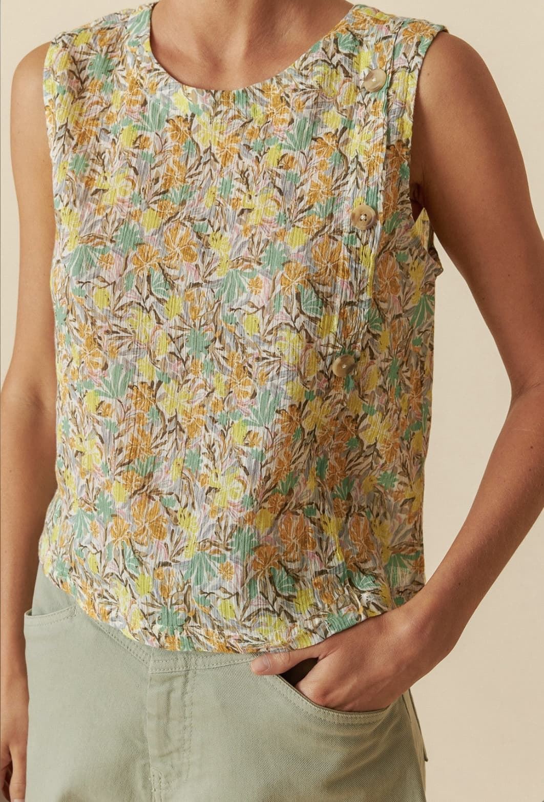 BLUSA Indi & Cold MI161 Multicolor - Imagen 2