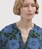 Blusa Nice Things cuadrilla camelia azul - Imagen 1