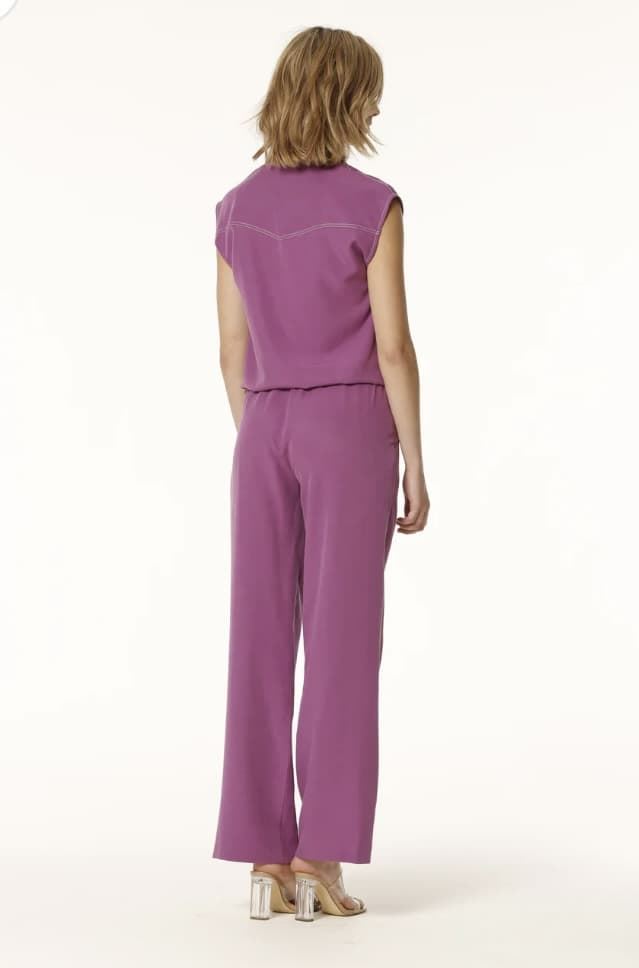 Blusa OKY ALGO 8 Liocell lavado Buganvilla - Imagen 3