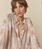 Blusita Indi & Cold 101 estampada oversize  boyfriend lilas - Imagen 1
